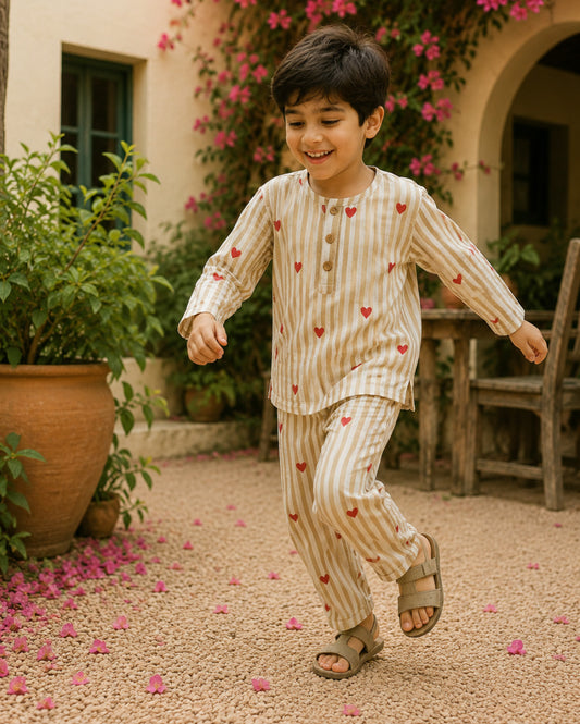 Dilkhush nightsuit - Beige