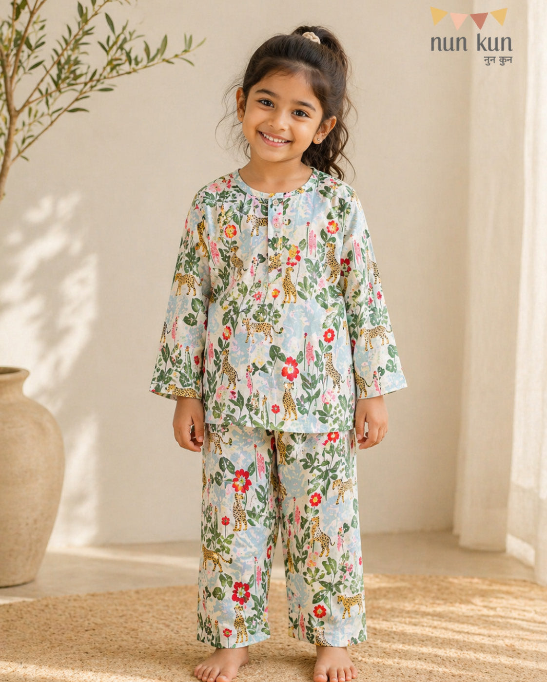 Leopard Trails Nightsuit