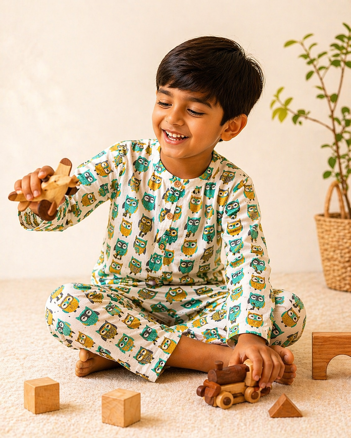 Hoot Hoot Owl Nightsuit