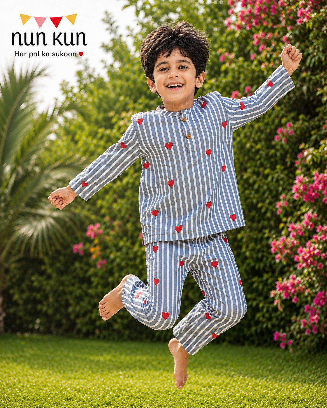 Dilkhush nightsuit - Grey