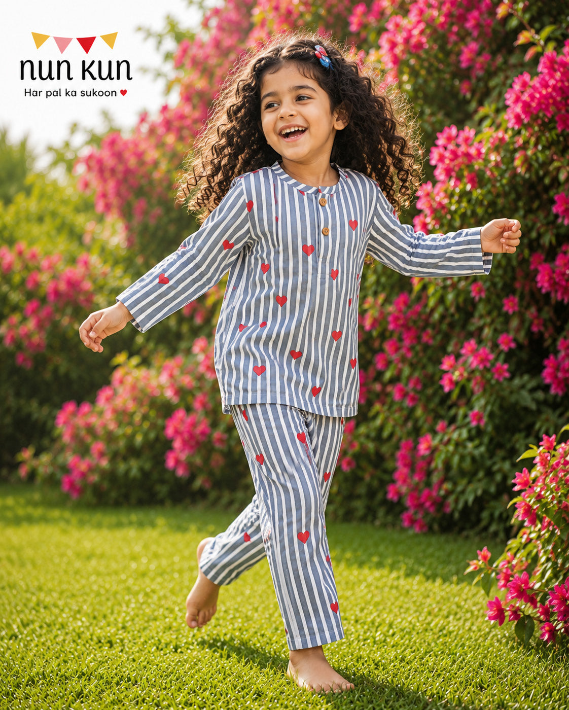 Dilkhush nightsuit - Grey