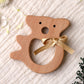 Neem Wood Panda Teether