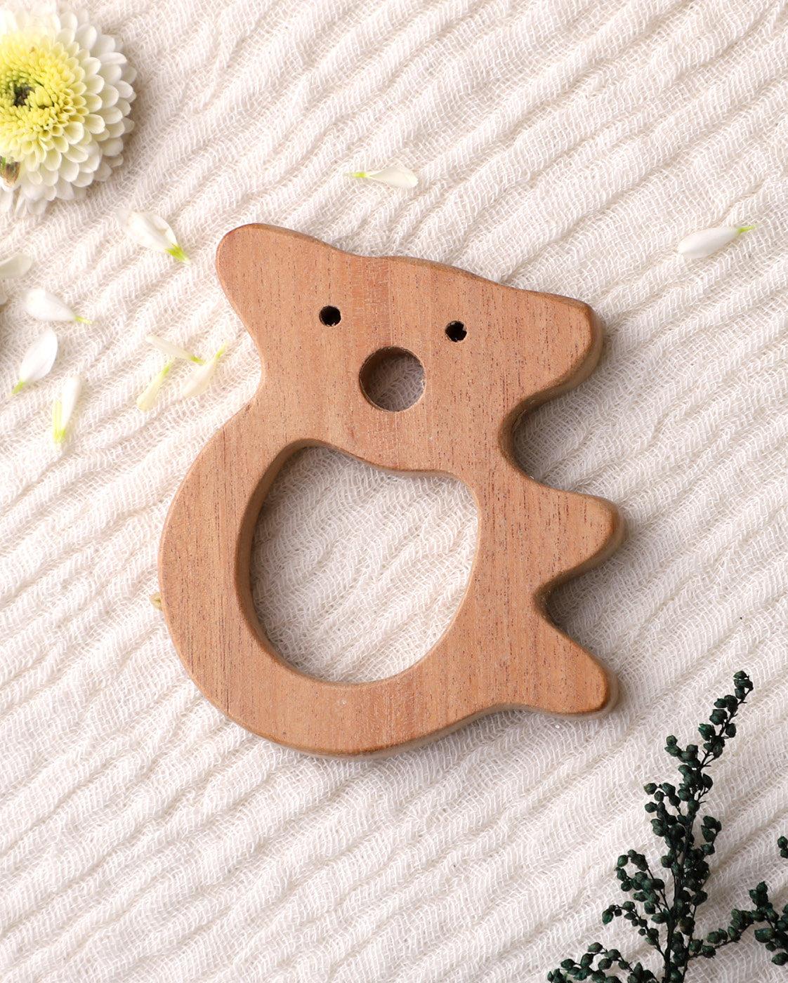 Neem Wood Panda Teether